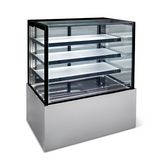 HTGH18 Topaz Cake Display - 1800Mm Three Tier (Plus Base) Free Standing Refrigerated Cake Display