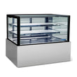 HTG18HC Topaz Cake Display - 1800Mm Two (Plus Base) Tier Free Standing Ambient Cake & Food Display