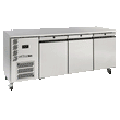 HO3USSHC Opal - Threee Door Stainless Steel Under Counter Refrigerator