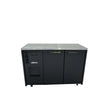 HC2USBHC Cameo - Two Door Black Colorbond Under Counter Display Refrigerator