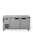 HB2USSHC Boronia - Two Door Stainless Steel Under Counter Display Refrigerator