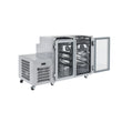 FGC2U-R Glass Chiller - Two Door Self Contained Glass Chiller Slimline with two shelves and right hand services