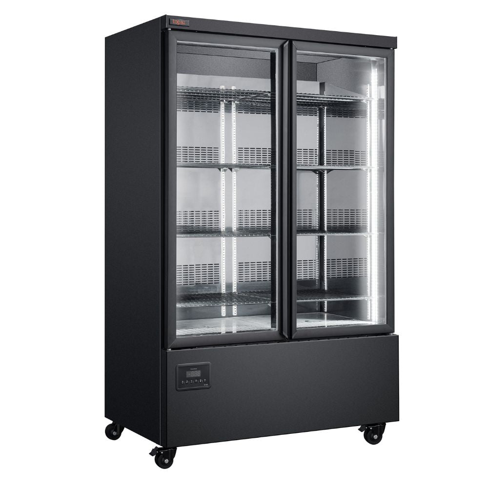 HTB2GBHC Topaz Upright - Two Door Upright Display Refrigerator