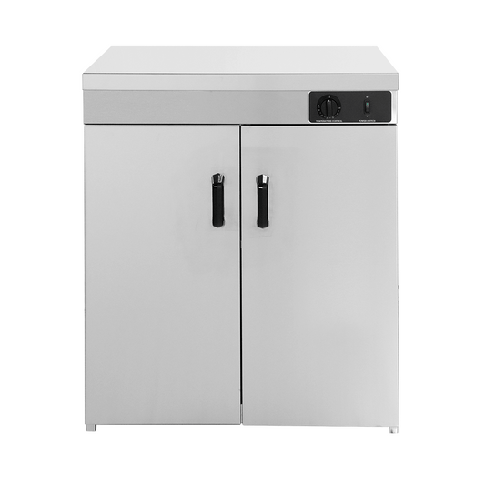 Elementry Stainless Steel Double Cabinet Plate Warmer 120 Plates - PW-DE