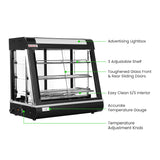 Benchstar Pie Warmer & Hot Food Display - PW-RT/660/TGE