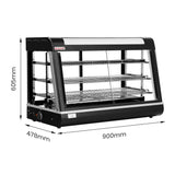 Benchstar Pie Warmer & Hot Food Display - PW-RT/900/1E - 900x490x610mm