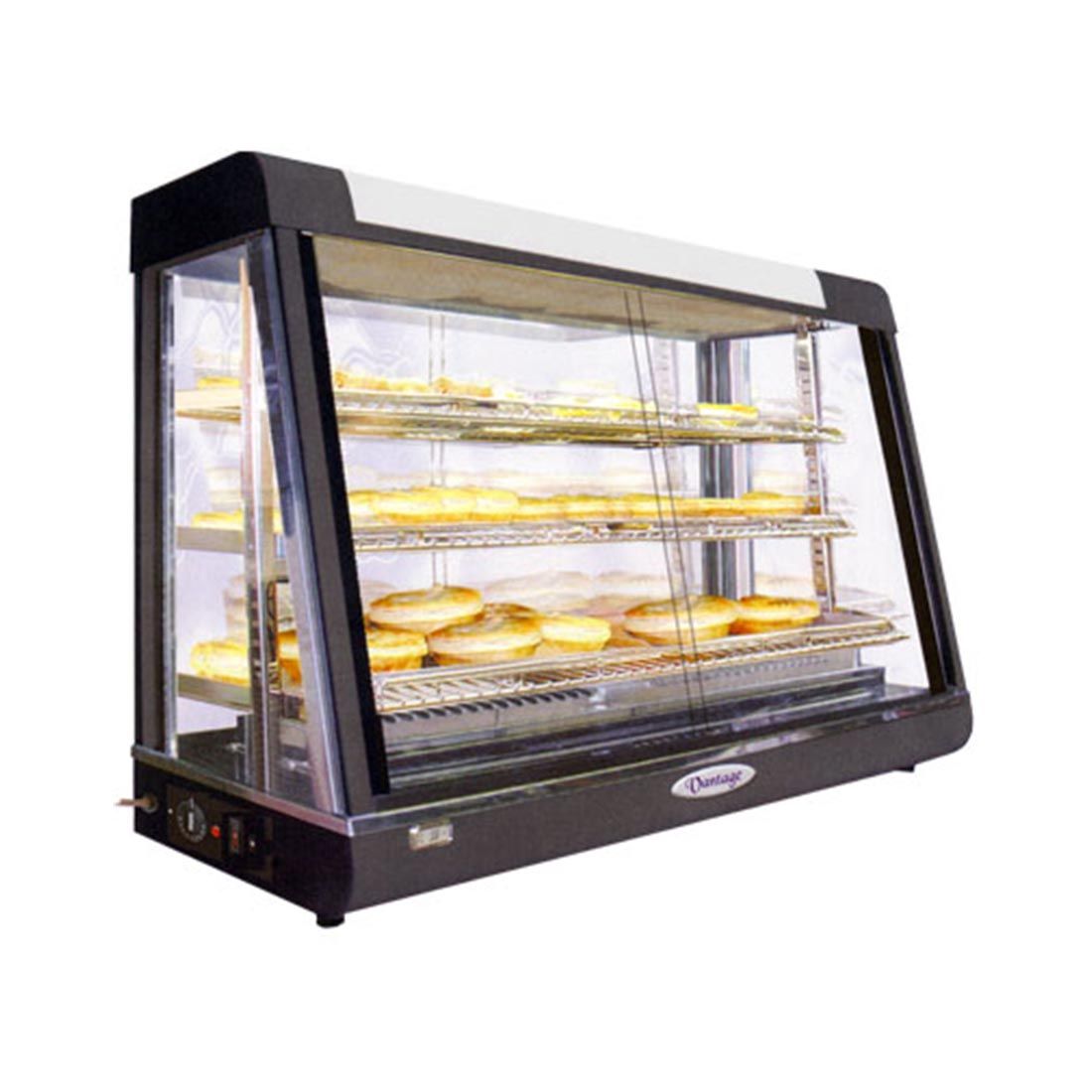 2NDs: Benchstar Pie Warmer & Hot Food Display - PW-RT/900/1-SA8-Apr