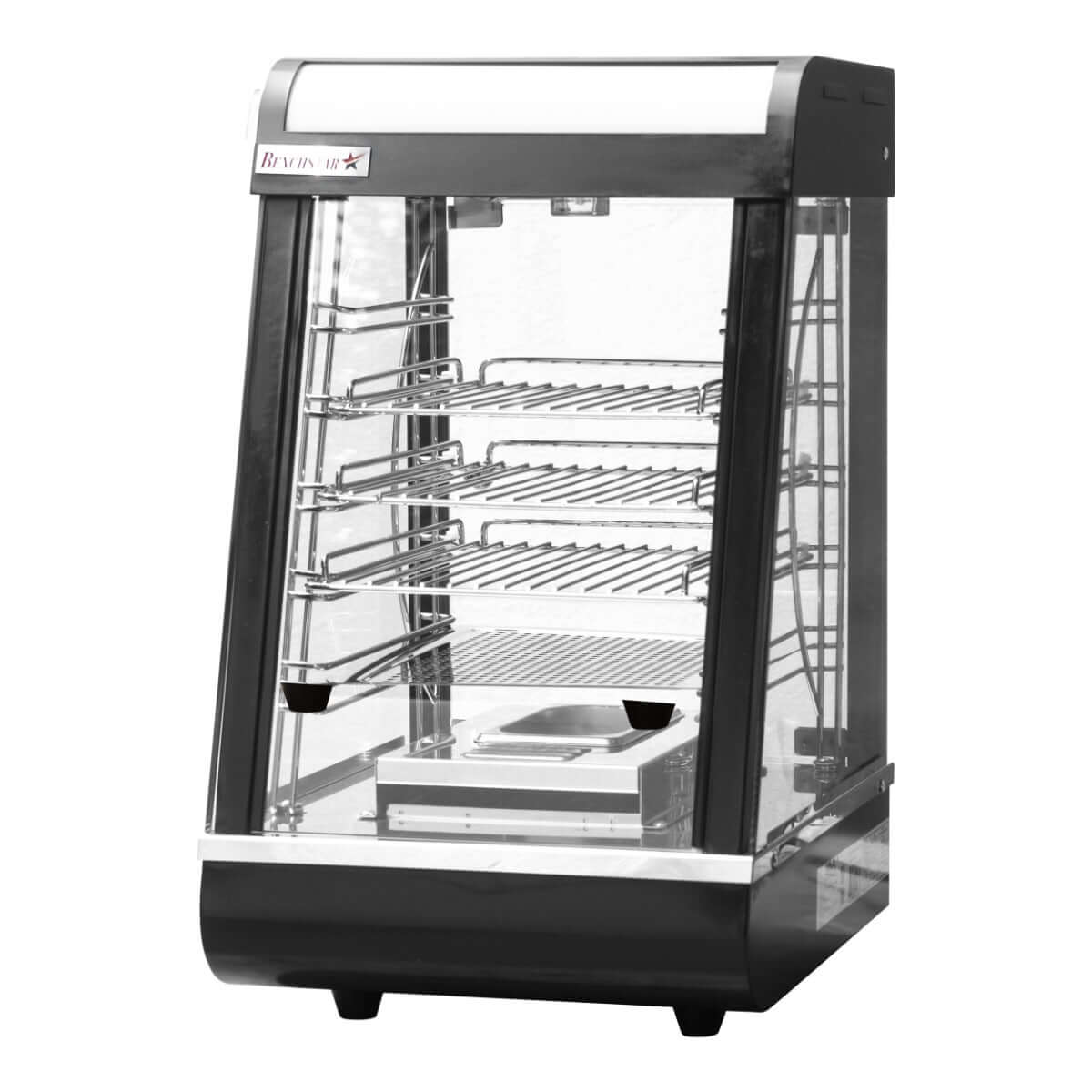 Benchstar All Stainless Steel Pie Warmer and Hot Food Display 40 Pies - PW-RT/380/TGE