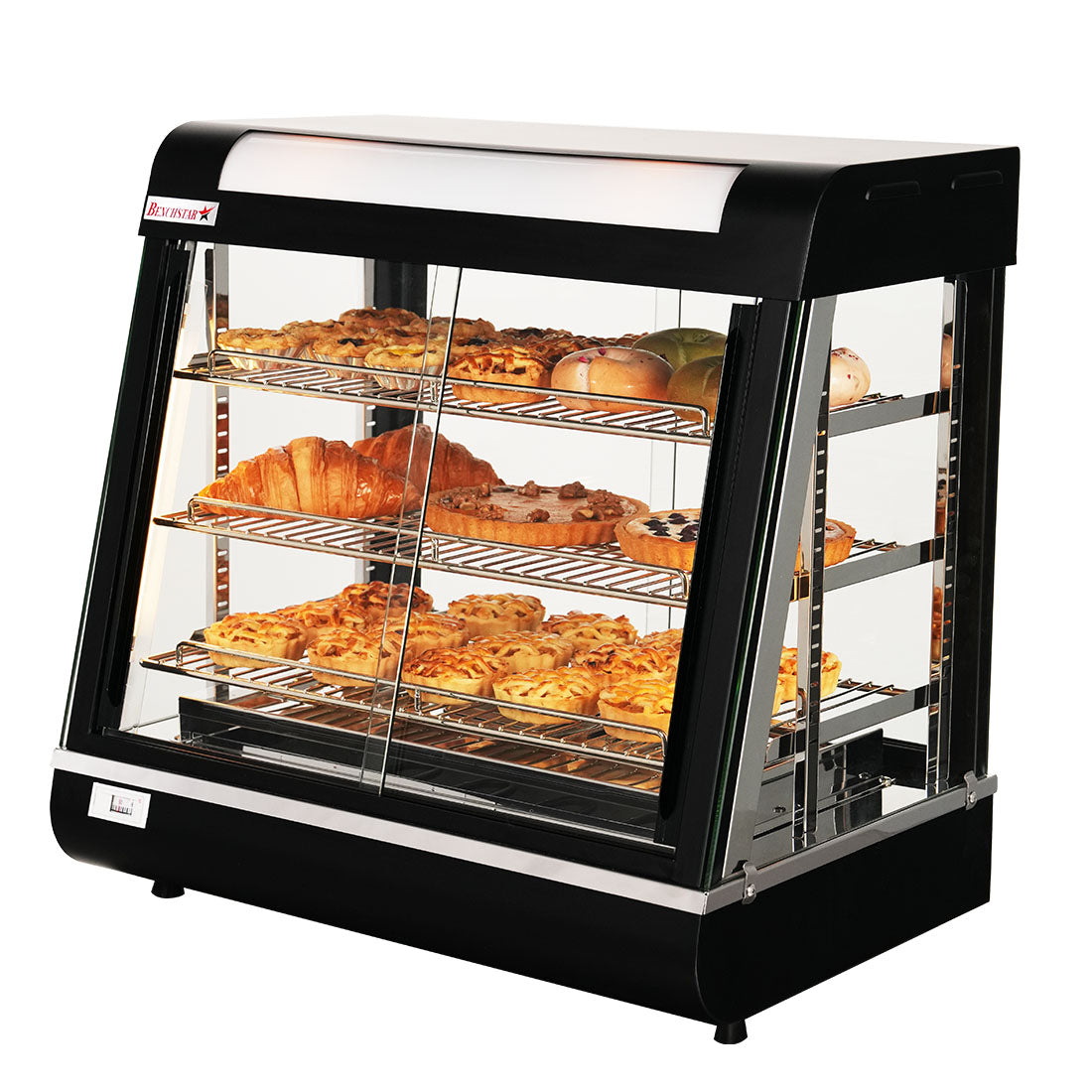 Benchstar Pie Warmer & Hot Food Display - PW-RT/660/TGE