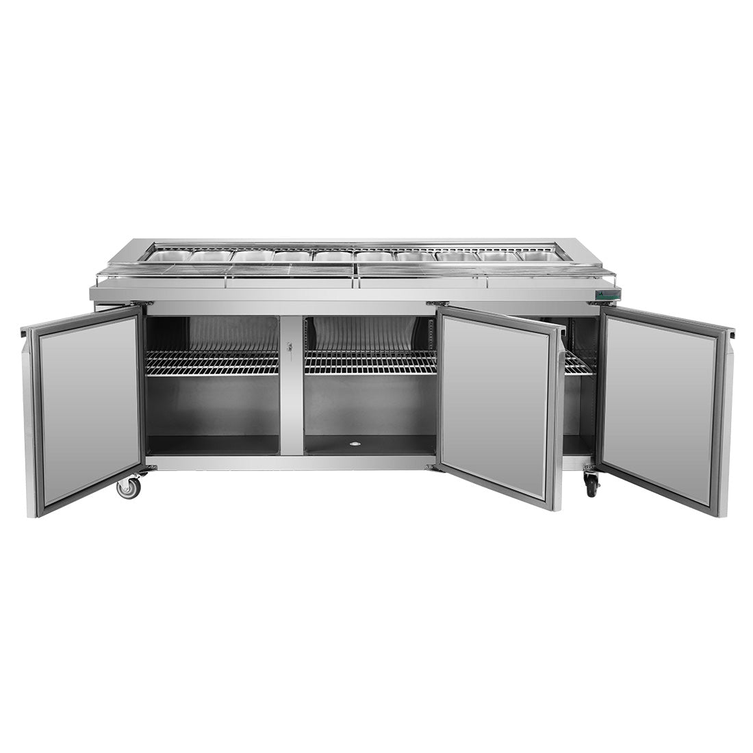 Thermaster three door DELUXE Pizza Prep Bench - PWB180