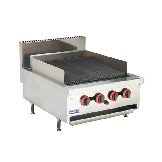 2NDs: Gasmax Natural Gas 4 Burner Char Grill Top - QR-24E-NSW2167