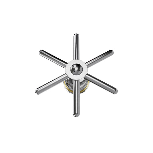 Glass/Milk Jug Rinser Valve Assembly with Actuator Star R-GRV