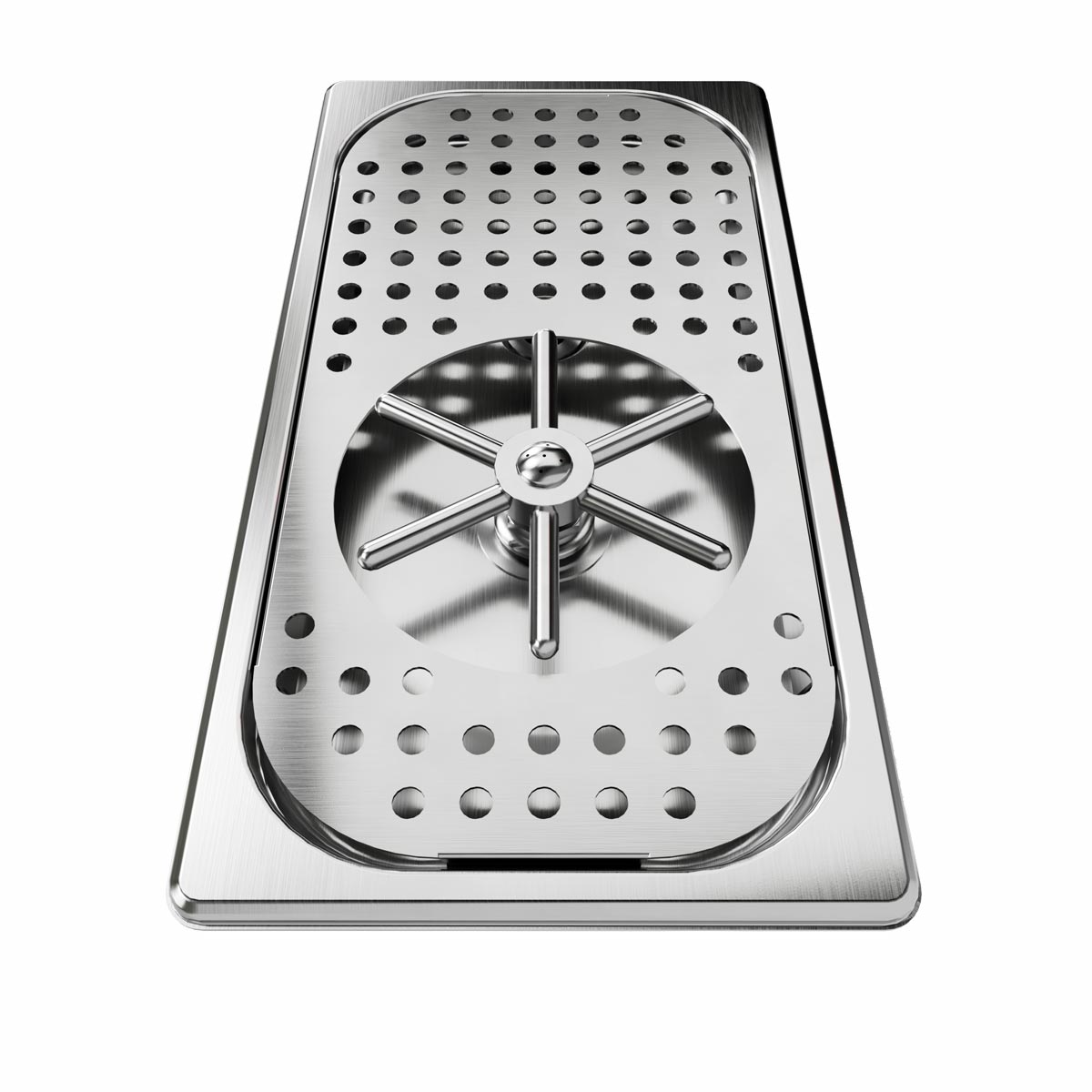 Glass/Milk Jug Rinser with Drain Tray R-PR-SJD300