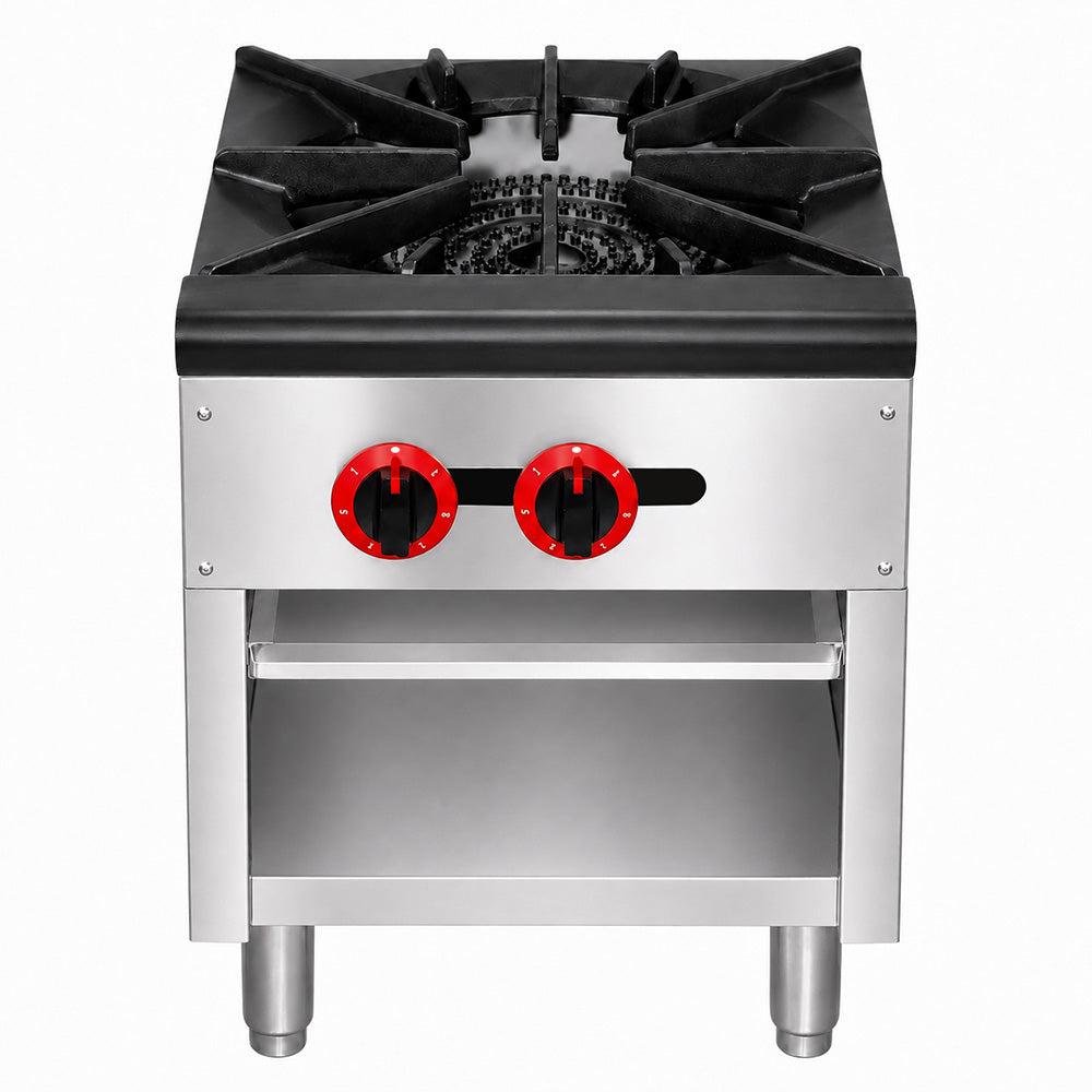 GASMAX Gas Dual Ring Single Burner Single Hob RB-1E