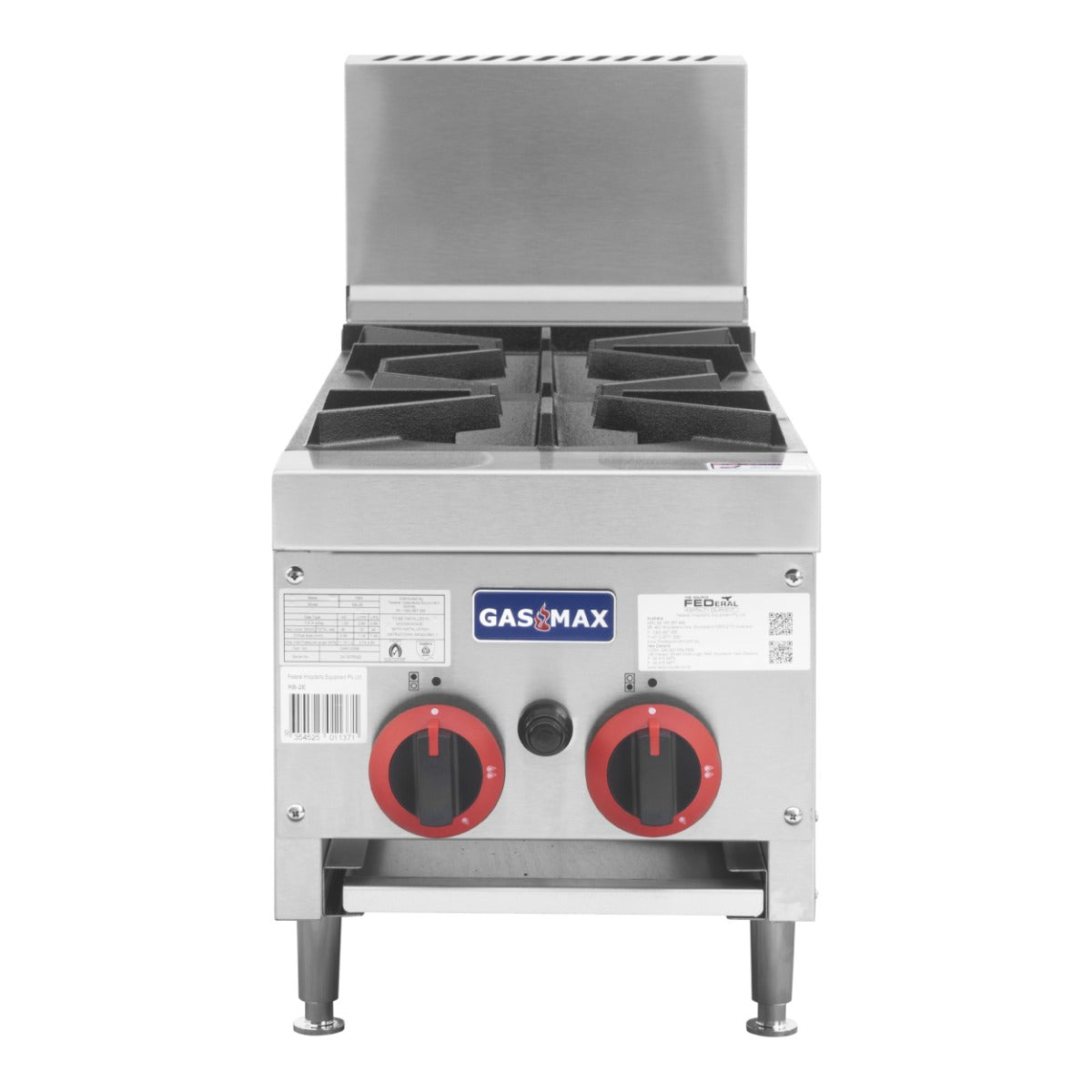 Gasmax Gas 2 Burner Cook Top RB-2ELPG