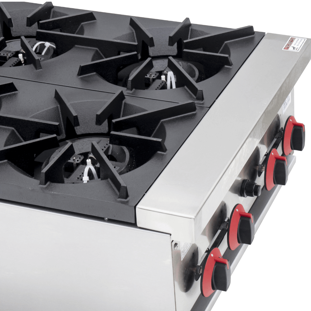 Gasmax Gas 4 Burner Cook Top RB-4E – Newhand Equipment