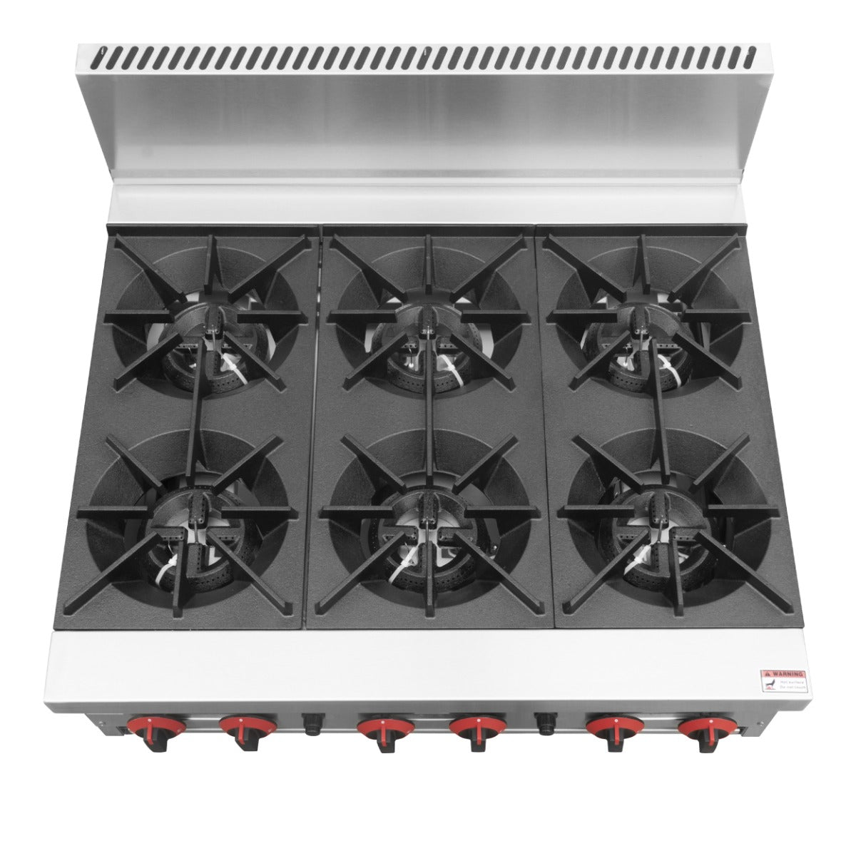 Gasmax Gas 6 Burner Cook Top RB-6E