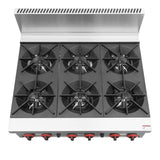 Gasmax Gas 6 Burner Cook Top RB-6ELPG