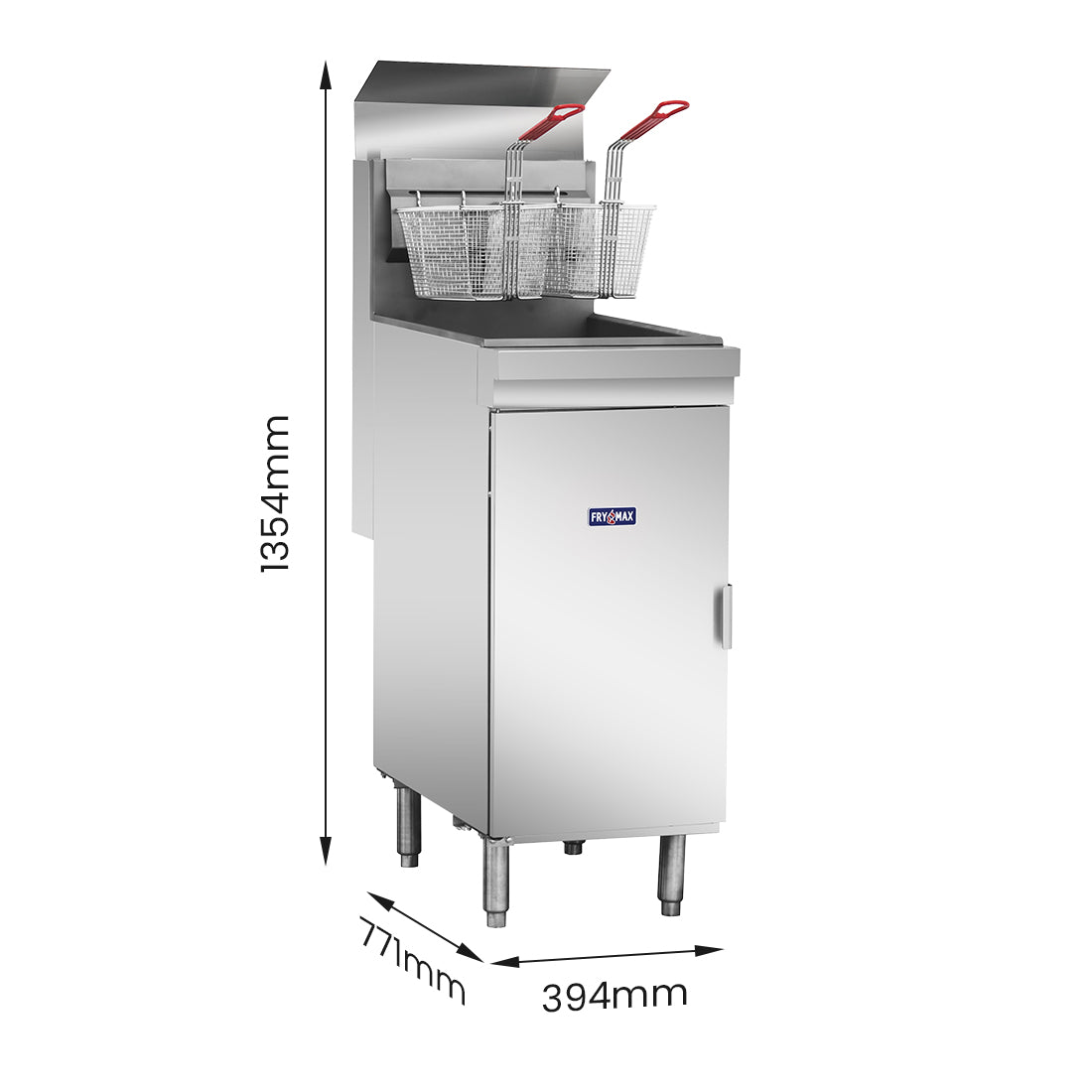 RC300E - Superfast Natural Gas Tube Fryer