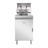 GasMax Superfast LPG Gas Tube Twin Vat Fryer - RC400TELPG