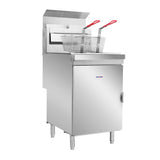 GasMax Superfast LPG Gas Tube Twin Vat Fryer - RC400TELPG