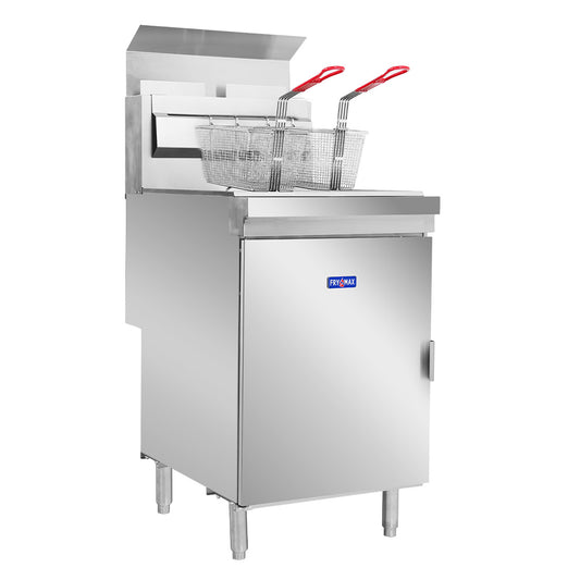 GasMax Superfast LPG Gas Tube Twin Vat Fryer - RC400TELPG