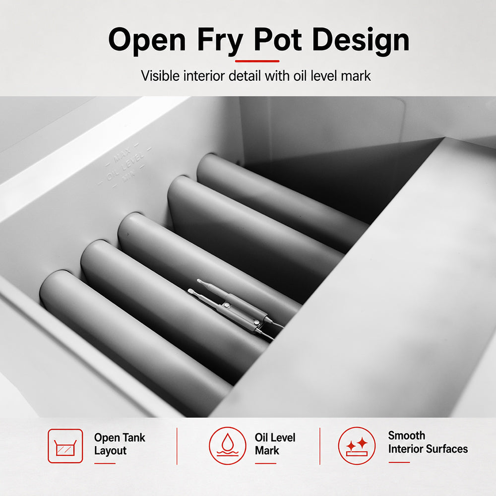 GasMax Superfast LPG Gas Tube Fryer - RC500ELPG