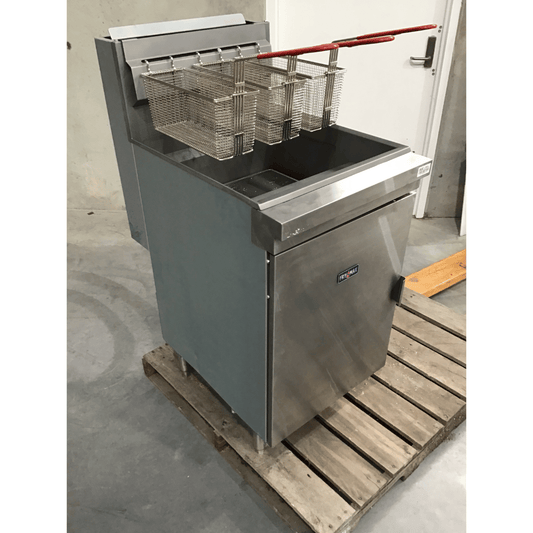 Ex-Showroom: Frymax Superfast Natural Gas Tube Fryer - RC500E-SA7-Mar
