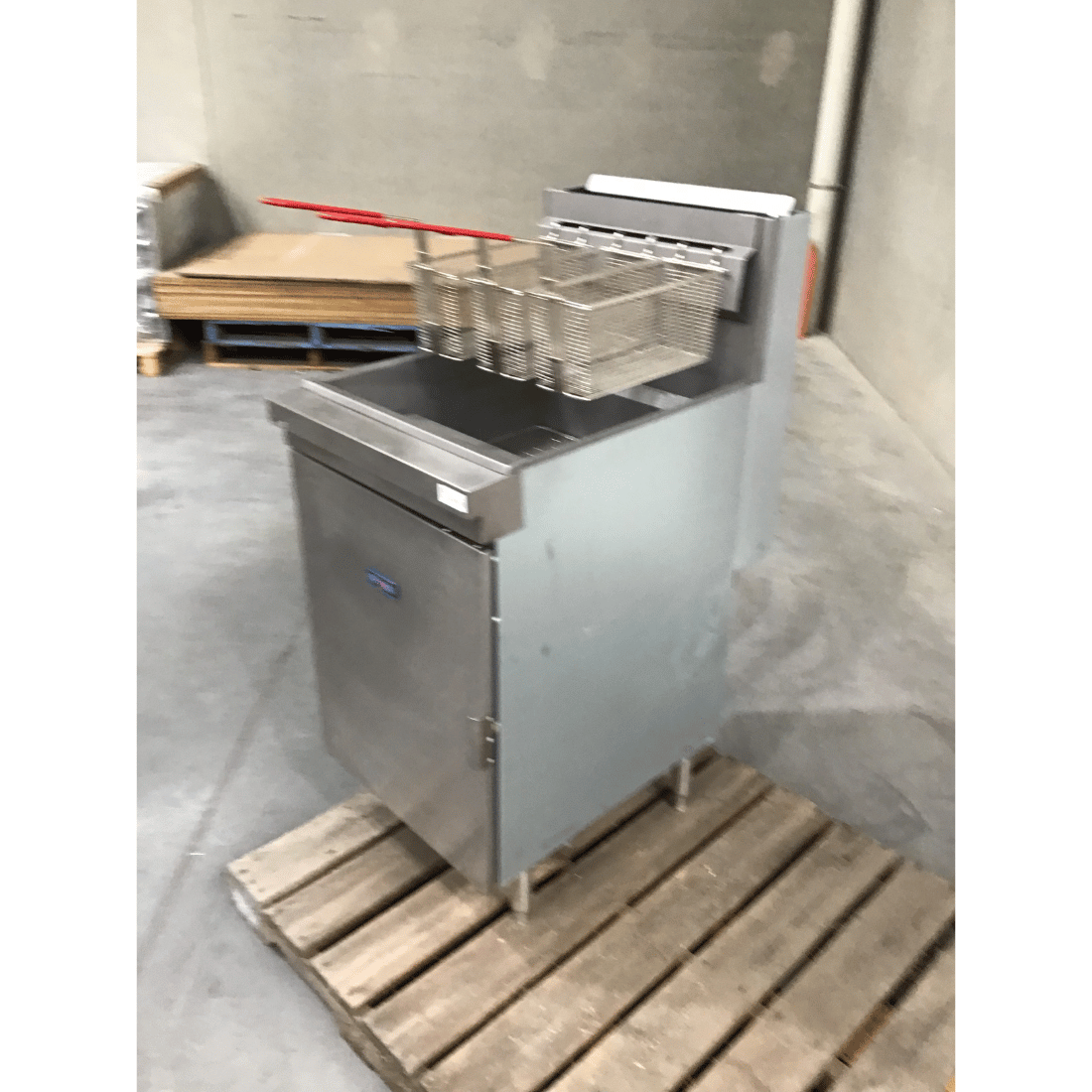 Ex-Showroom: Frymax Superfast Natural Gas Tube Fryer - RC500E-SA7-Mar