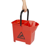 Mop Bucket Complete Red - 3 parts