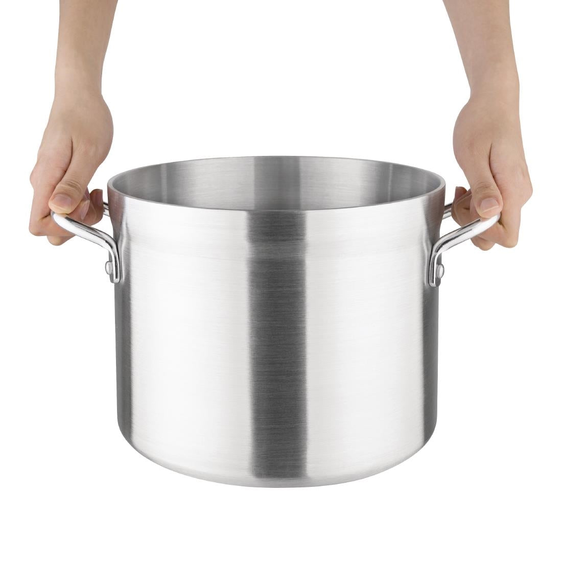 Vogue Deep Boiling Pot Aluminium - 254mm 11 1/3Ltr 384fl oz