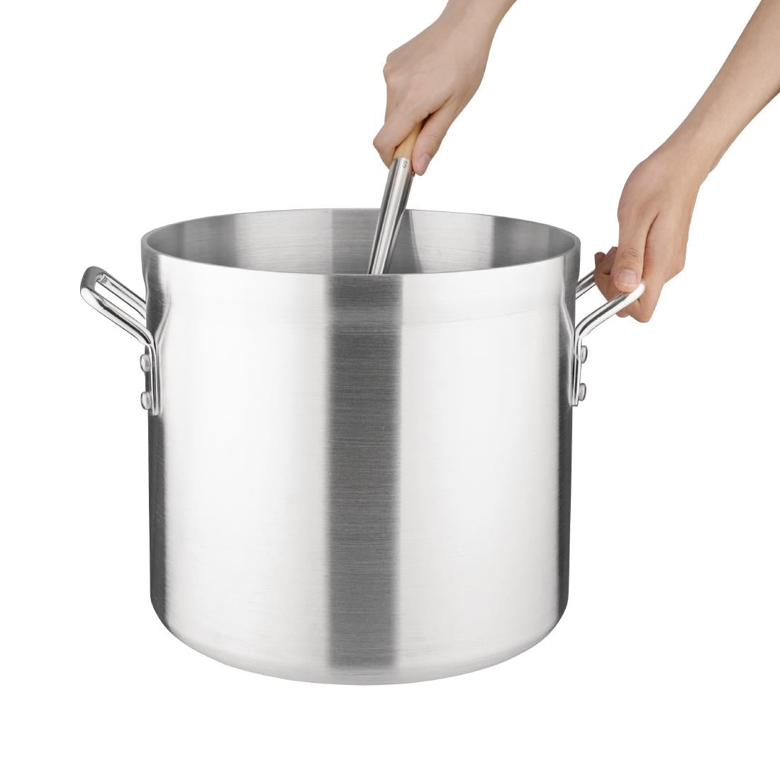 Vogue Stockpot Aluminium - 300mm 18 3/4Ltr