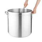 Vogue Stockpot Aluminium - 400mm 47 1/8Ltr