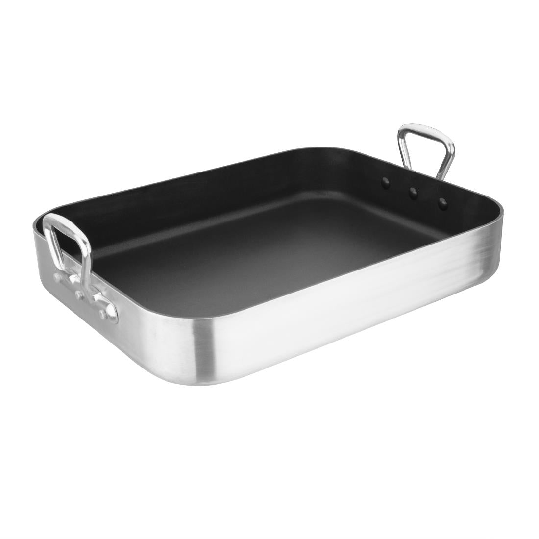 Vogue Roasting Pan Aluminium (Non-Stick) - 450x350x80mm 10Ltr 338fl oz