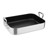 Vogue Roasting Pan Aluminium (Non-Stick) - 400x300x80mm 15 1/2x11 3/4x3"