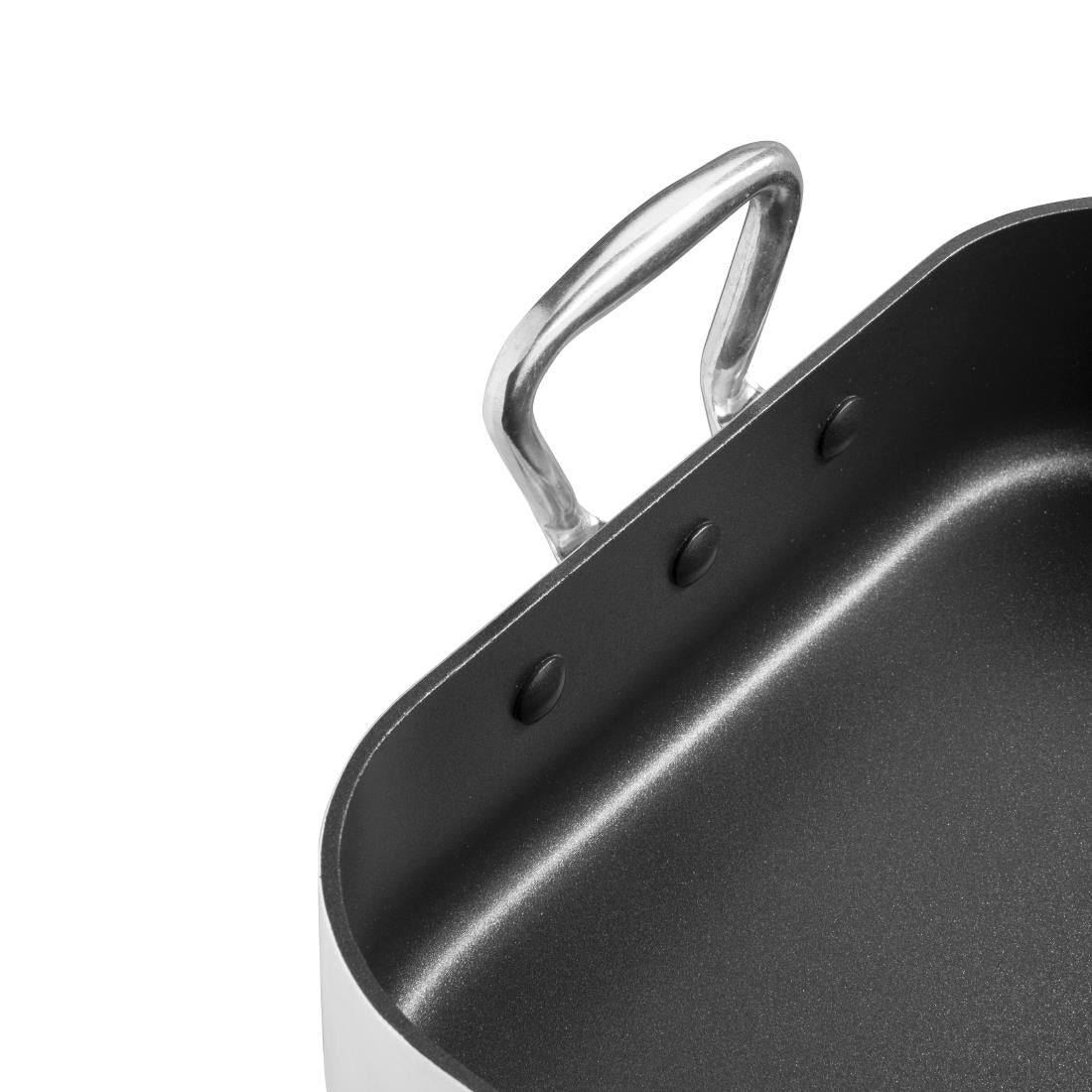 Vogue Roasting Pan Aluminium (Non-Stick) - 400x300x80mm 15 1/2x11 3/4x3"