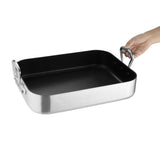 Vogue Roasting Pan Aluminium (Non-Stick) - 400x300x80mm 15 1/2x11 3/4x3"