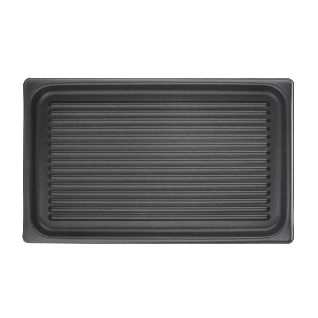 Vogue Ridged Baking Sheet Aluminium (Non-Stick) - 530x325x30mm