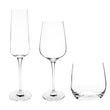 Olympia Crystal Claro Wine Champagne & Tumbler Set