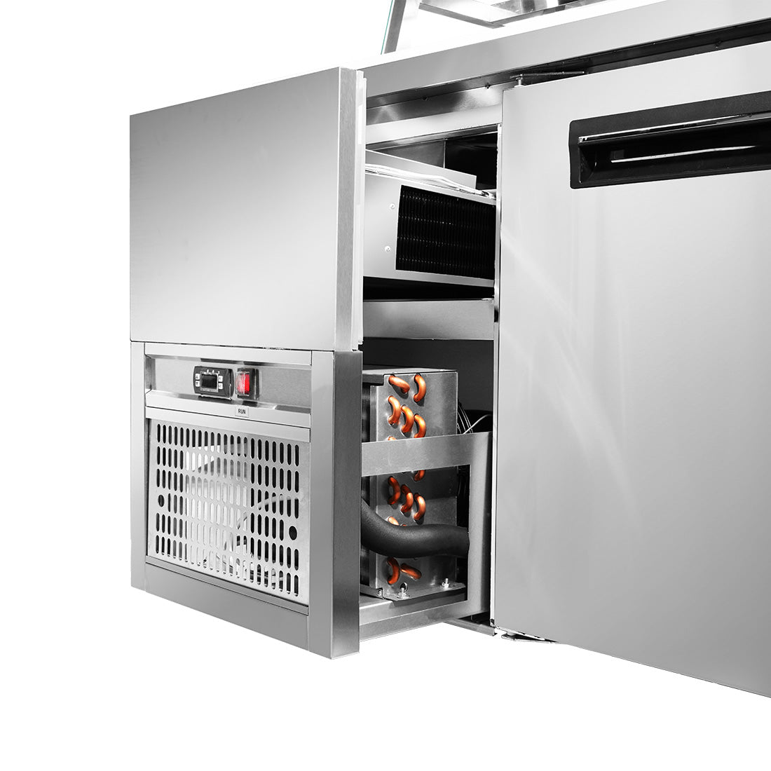 Thermaster two large door DELUXE Sandwich Bar - SCB/18