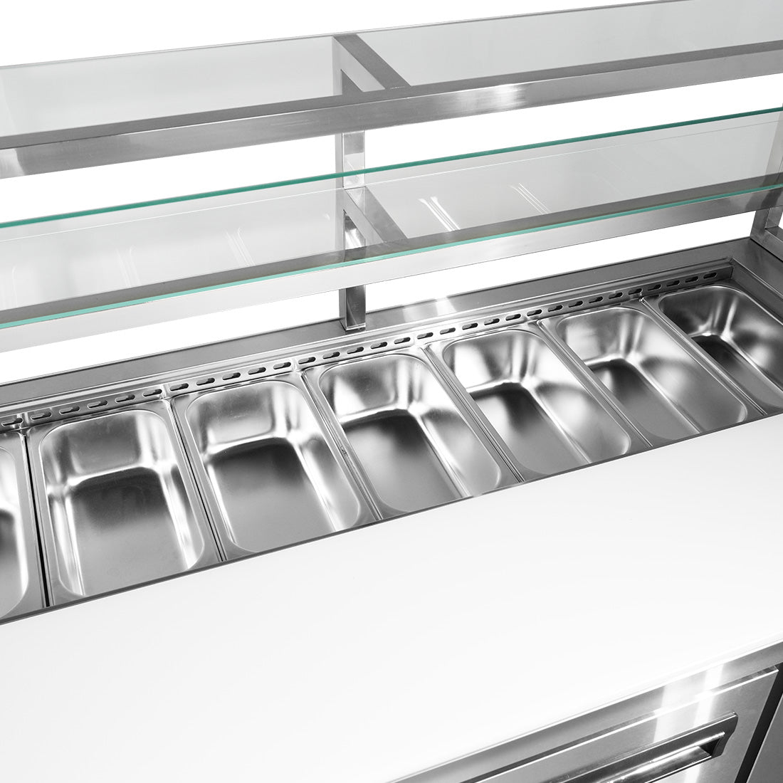 Thermaster two large door DELUXE Sandwich Bar - SCB/18