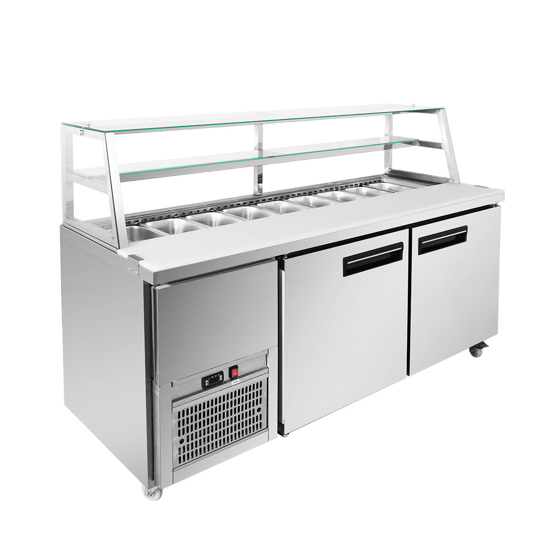 Thermaster two large door DELUXE Sandwich Bar - SCB/18