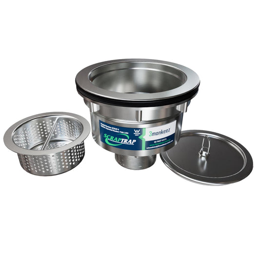Cast Stainless Sink Waste Arrestor (127mm) Scrap-S