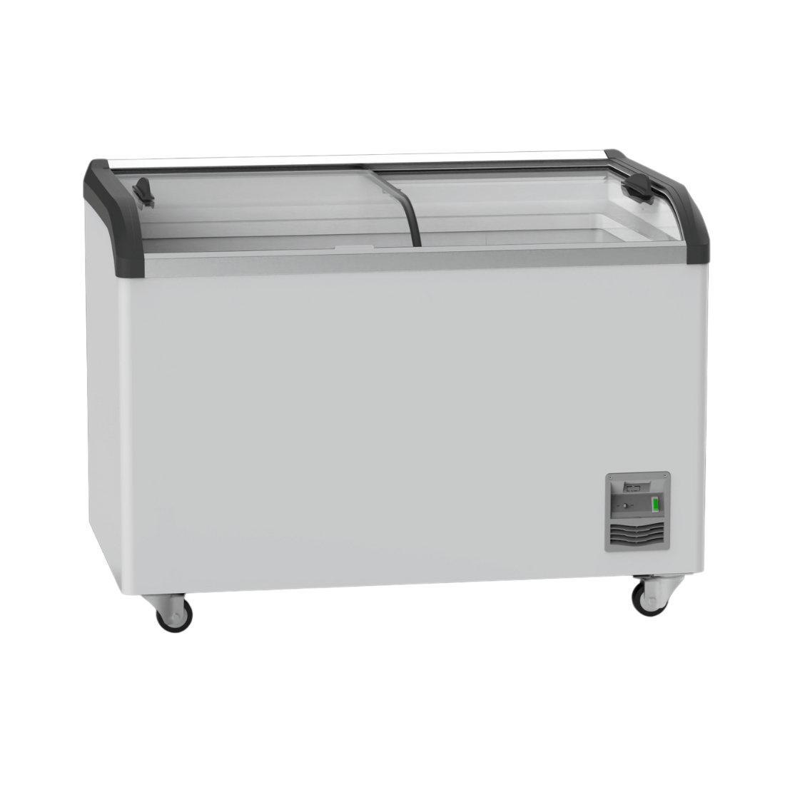 Thermaster Heavy Duty Supermarket Glass Sliding Lid Freezers 386L - SD-406K