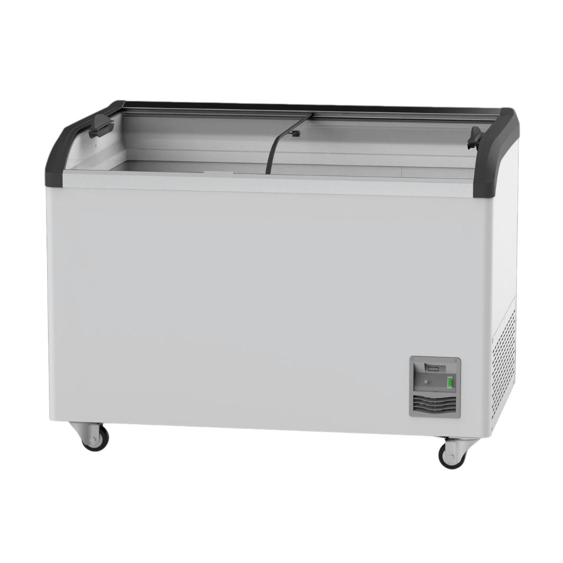 Thermaster Heavy Duty Supermarket Glass Sliding Lid Freezers 386L - SD-406K