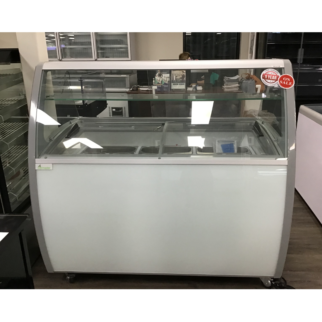 Ex-Showroom: Thermaster 400L Gelato Display - SD-415P-VIC1070