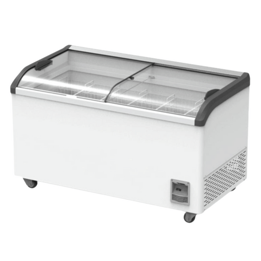 Thermaster Heavy Duty Supermarket Glass Sliding Lid Freezers 477L SD-506K