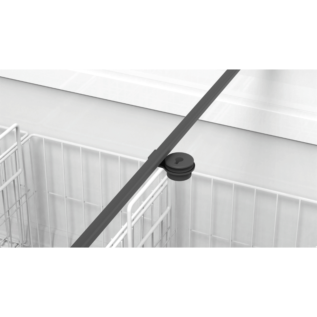 Thermaster Heavy Duty Supermarket Glass Sliding Lid Freezers 506L - SD-506K