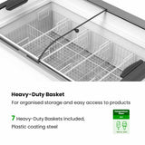Thermaster Heavy Duty Supermarket Glass Sliding Lid Freezers 576L - SD-576K