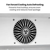 Thermaster Upright Glass Door Beverage Fridge - SDC-178B